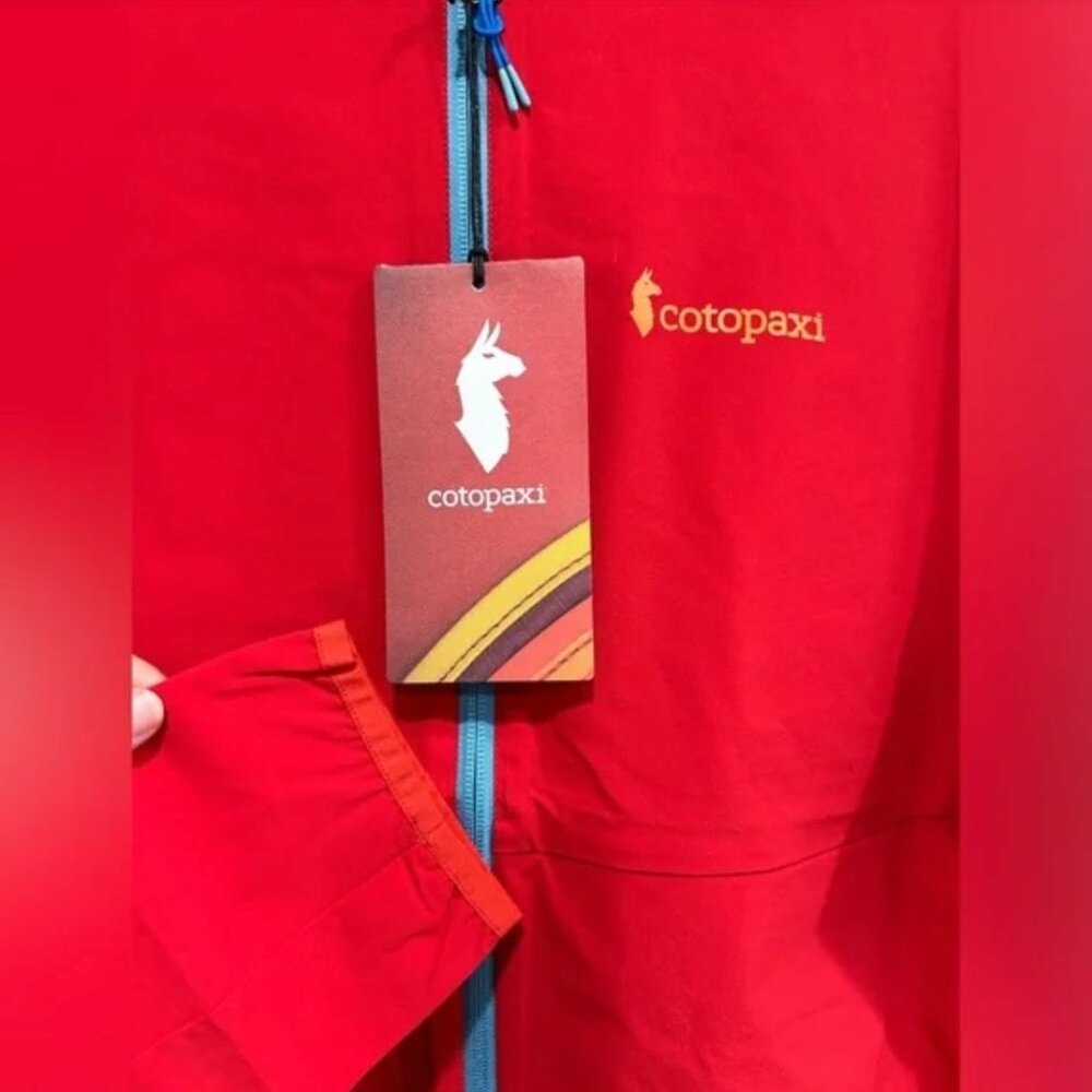 BRAND NEW -Cotopaxi Men's XL Vuelta Performance Windbreaker Jacket Red NWT